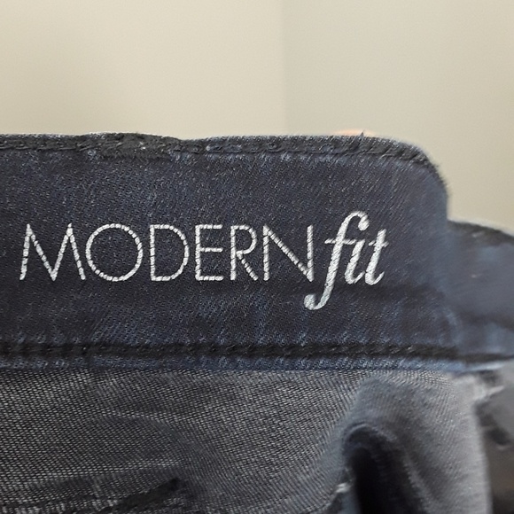 ANN Taylor Modern Fit dark wash denim jeans size 4 - Picture 7 of 8